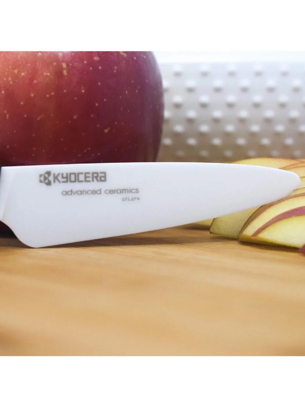 Ceramic Paring Knife - 3-Inch White Blade with Pink Handle, Kitchen Essential